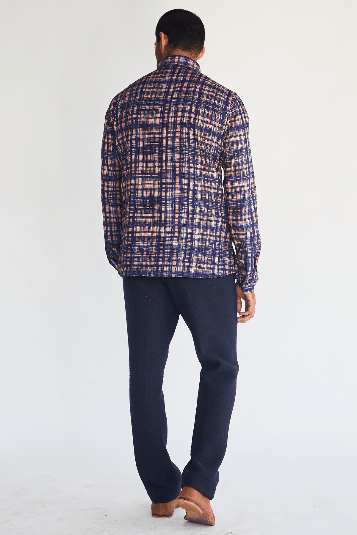 Hand Stitch Textured Bandi Jacket - Kunal Anil Tanna