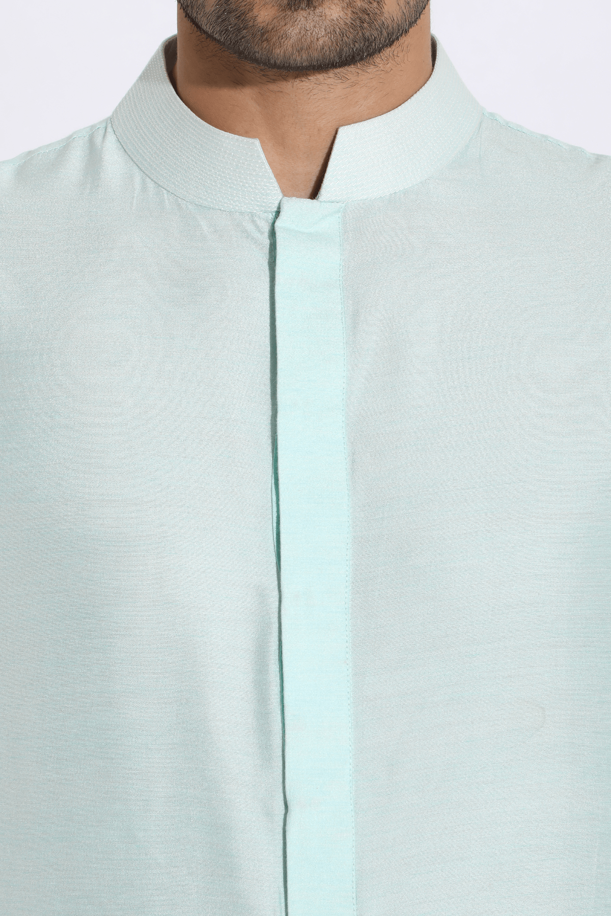 Sky blue bandi with kurta and aligarhi - Kunal Anil Tanna