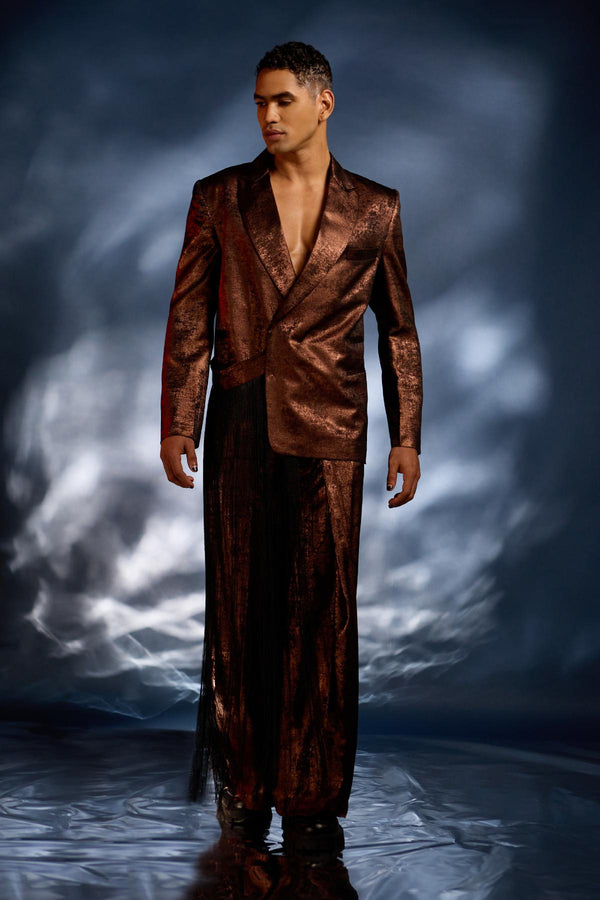 Copper jacket and pants