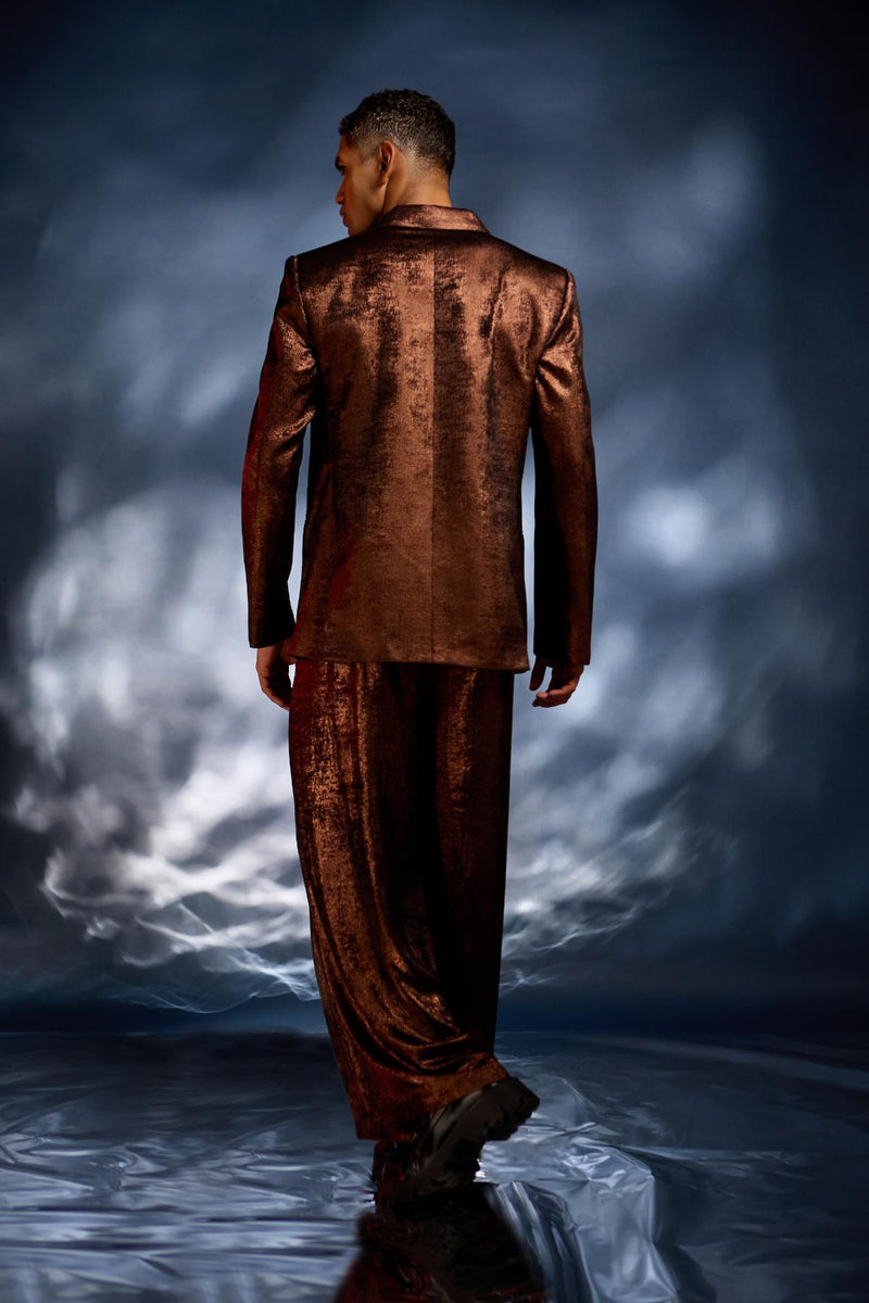Copper jacket and pants