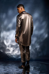 Silver tunic with pants