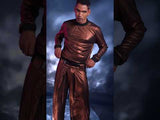Copper jacket with pullover and pants