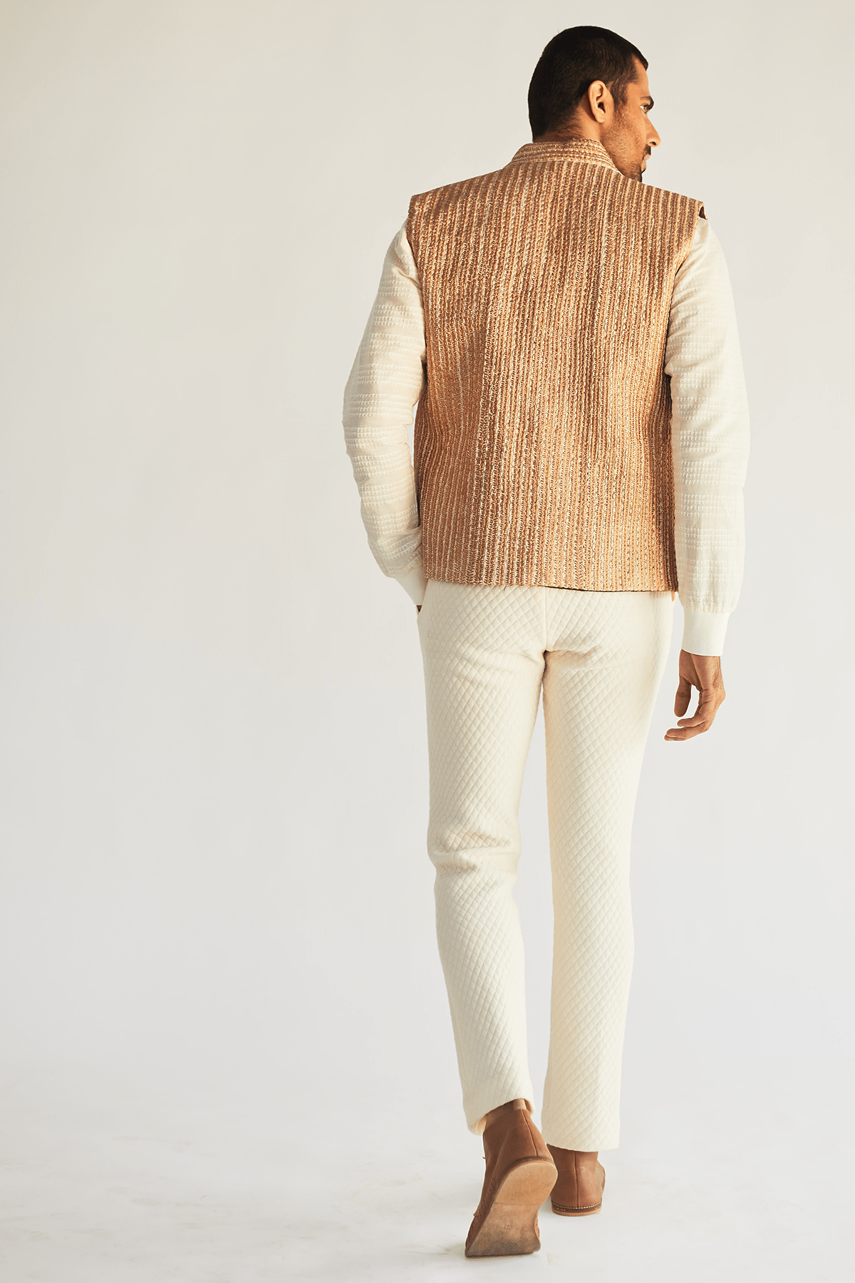 Embroidered Bandi Jacket - Kunal Anil Tanna