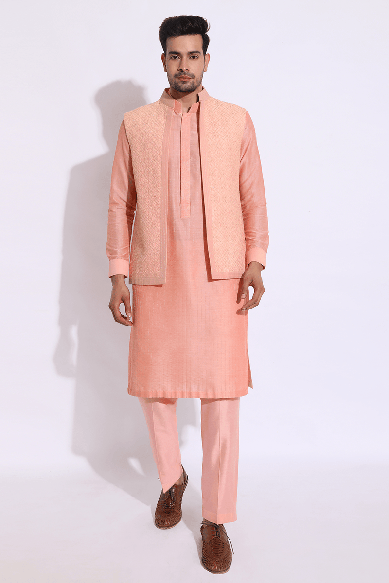 Zari Aligarhi Kurta Set - Kunal Anil Tanna