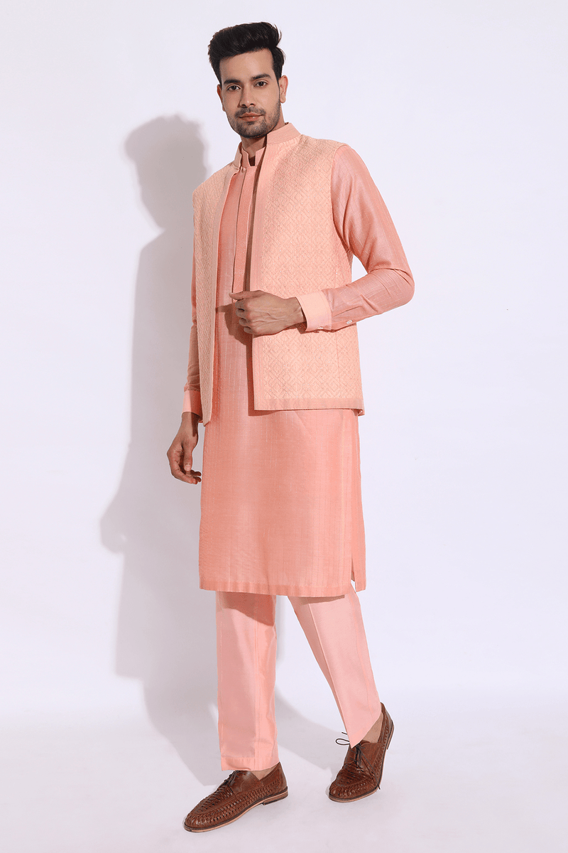 Embroidered Bandi Jacket - Kunal Anil Tanna