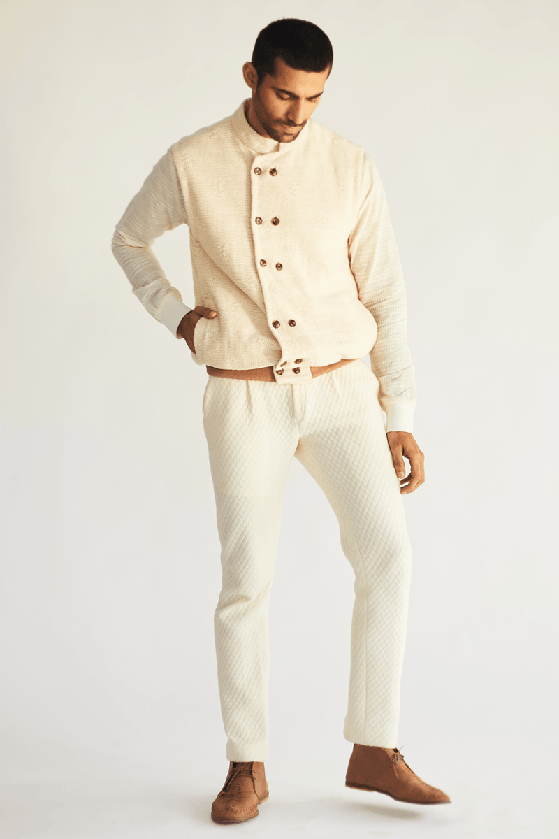 Cotton Bandi Jacket with Pullover and Pants (Express Delivery) - Kunal Anil Tanna