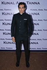 Rahul Khanna In Deep Green bandhgala with white shirt and deep green trousers - Kunal Anil Tanna